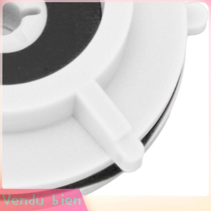 Adaptadores HURRISE NAB Hub (1 par) Adaptadores NAB Hub Abrecintas Profesional de Carrete a Carrete con Proyector de Video Blanco