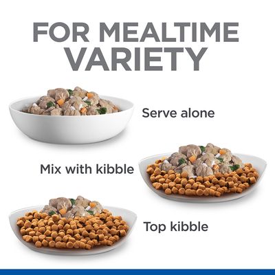 12 x 90 g Hill's Science Plan Healthy Cuisine våtfoder för hundar - 9 + 3 gratis!*