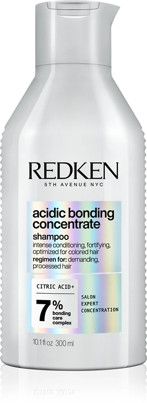 Shampoo concentrado fortalecedor Redken Acidic Bonding para cabelos fracos