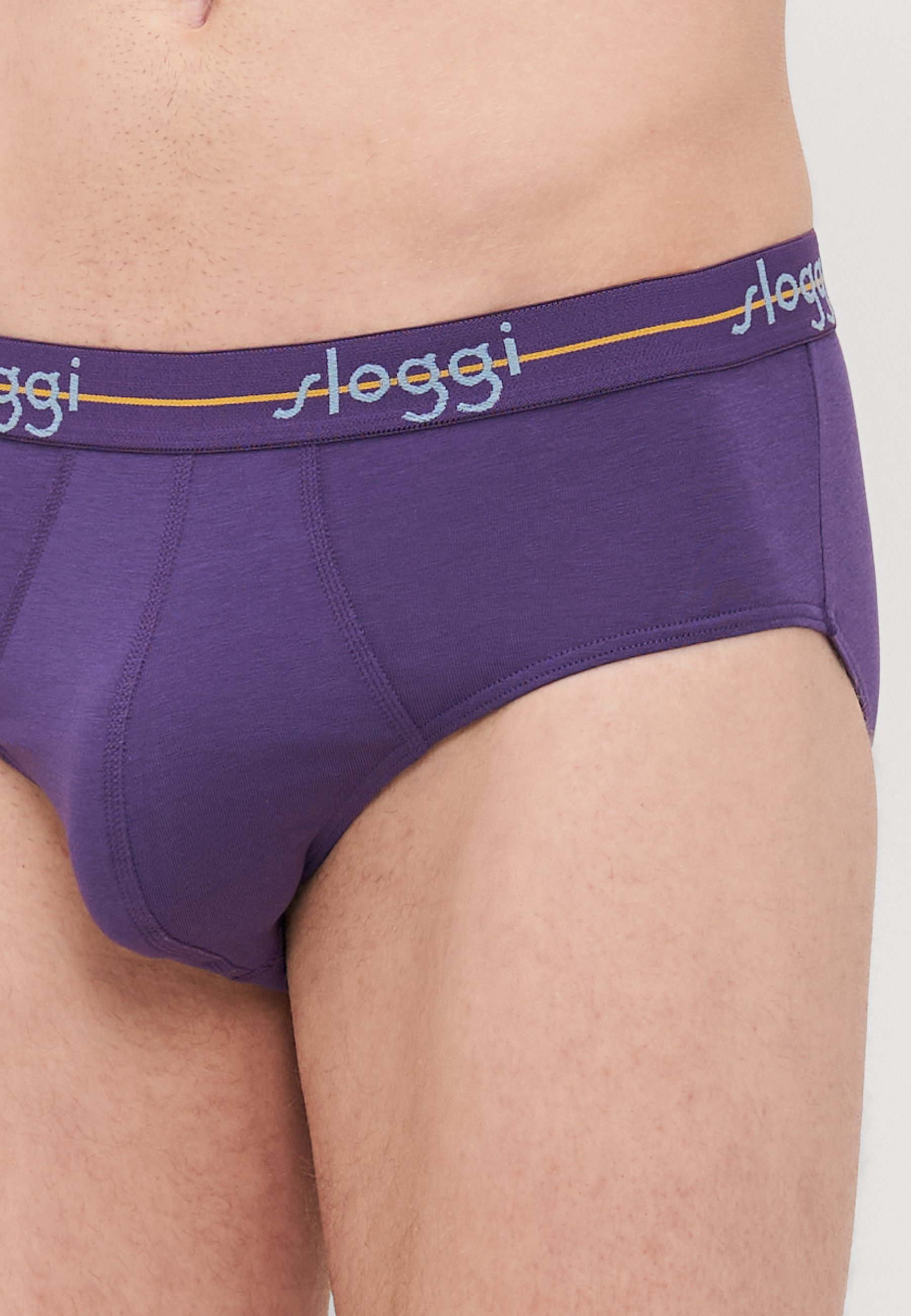 Sloggi MEN START MIDI BOX Lot de 3 slips - bleu/pétrole/lilas
