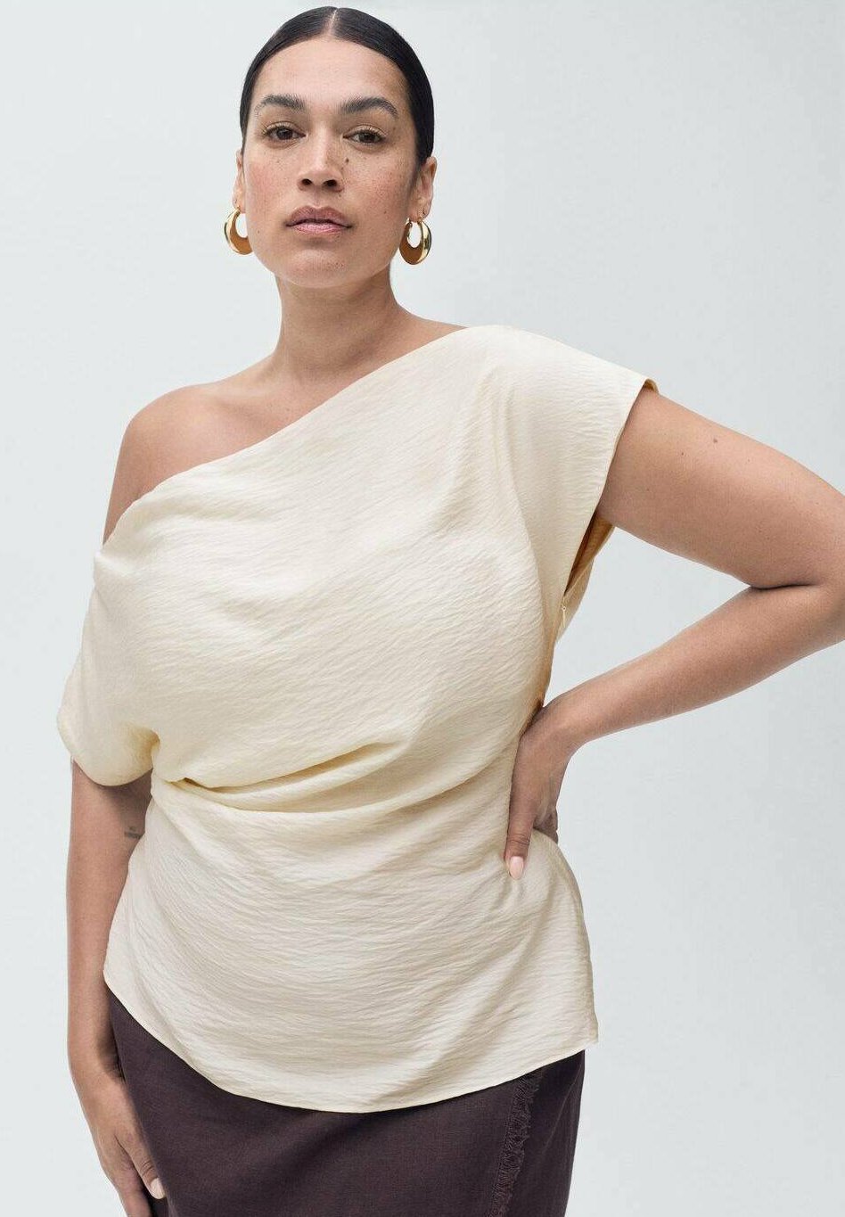 Halenka Mango - bílá