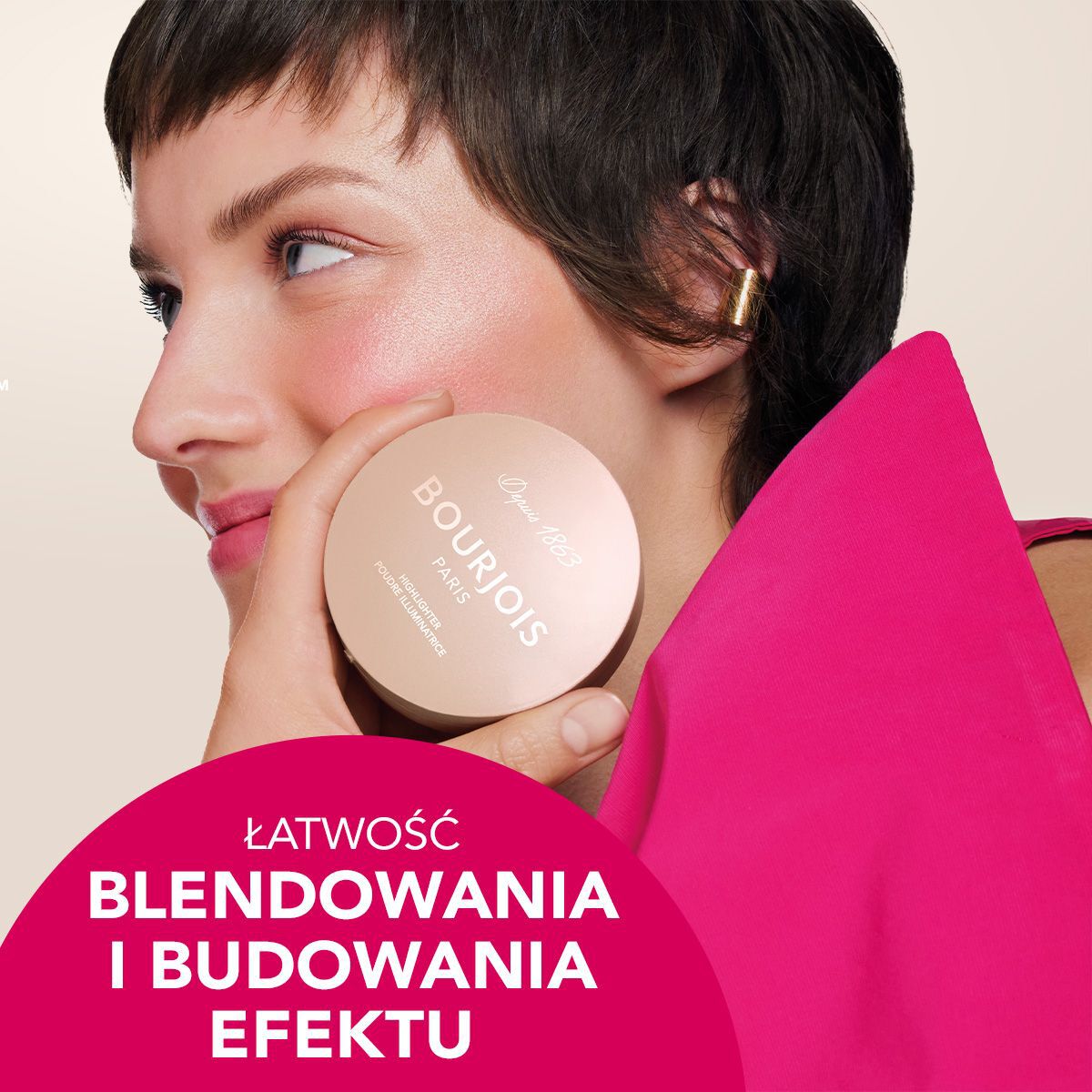 Oală rotundă Bourjois Maxi