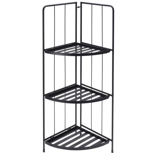 Kwietnik narożny z 3 półkami, 90 cm