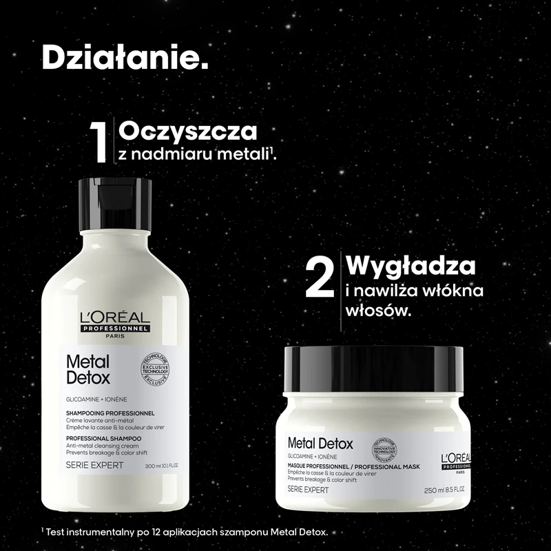 L'Oréal Professionnel Serie Expert Metal Detox darčeková sada pre farbené a poškodené vlasy