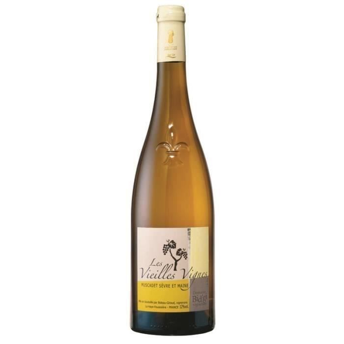 Dúo enológico - Con o sin barrica de roble - Bideau Giraud Muscadet Muscadet Sèvre et Maine - 2 x 75cl