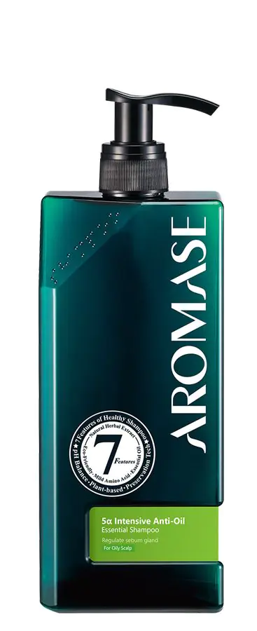 Aromase 5α Intensive Anti-Oil Essential Szampon seboregulujący do przetłuszczającej się skóry głowy, 400 ml