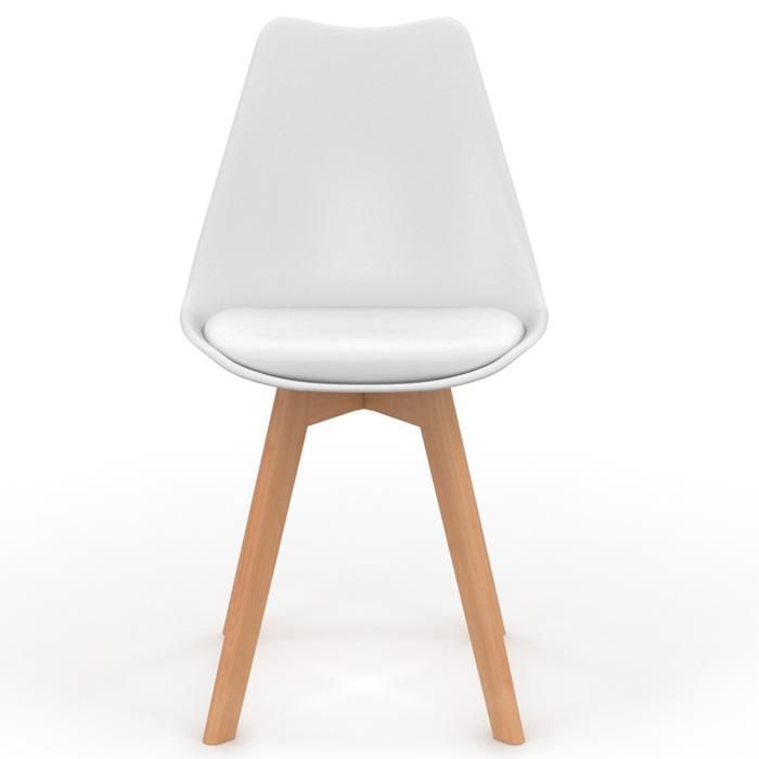 IDMARKET Lot de 6 chaises de salle à manger SARA scandinaves pastel jaune, blanc, gris clair x2, vert mentholé x2