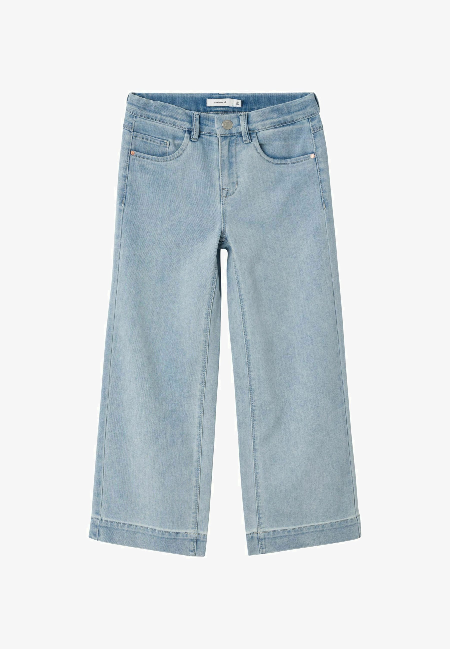 Name it NKFROSE HW WIDE ON - Džínsy Relaxed Fit - svetlomodrá denimová