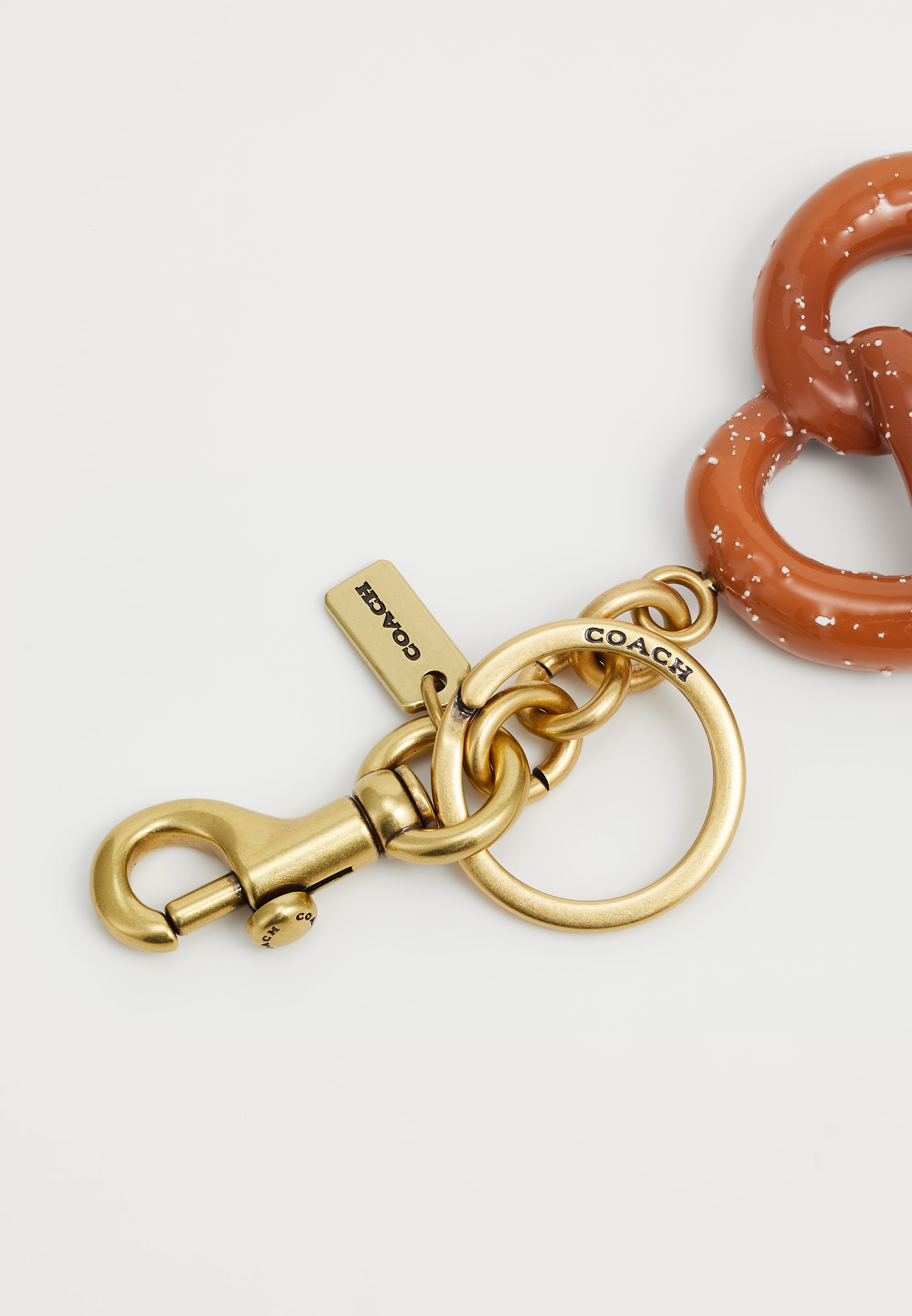 COACH KLEINE PRETZEL TAS BEDEL - Sleutelring - multi