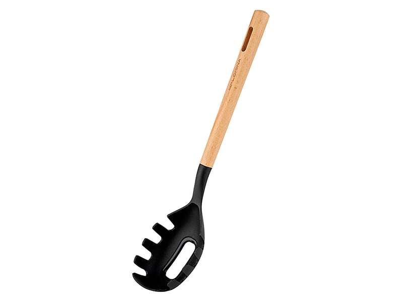 Łyżka do makaronu nylonowa Timber czarna