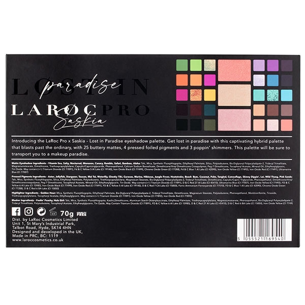 LaRoc Pro - Paleta Lost in Paradise de Saskia