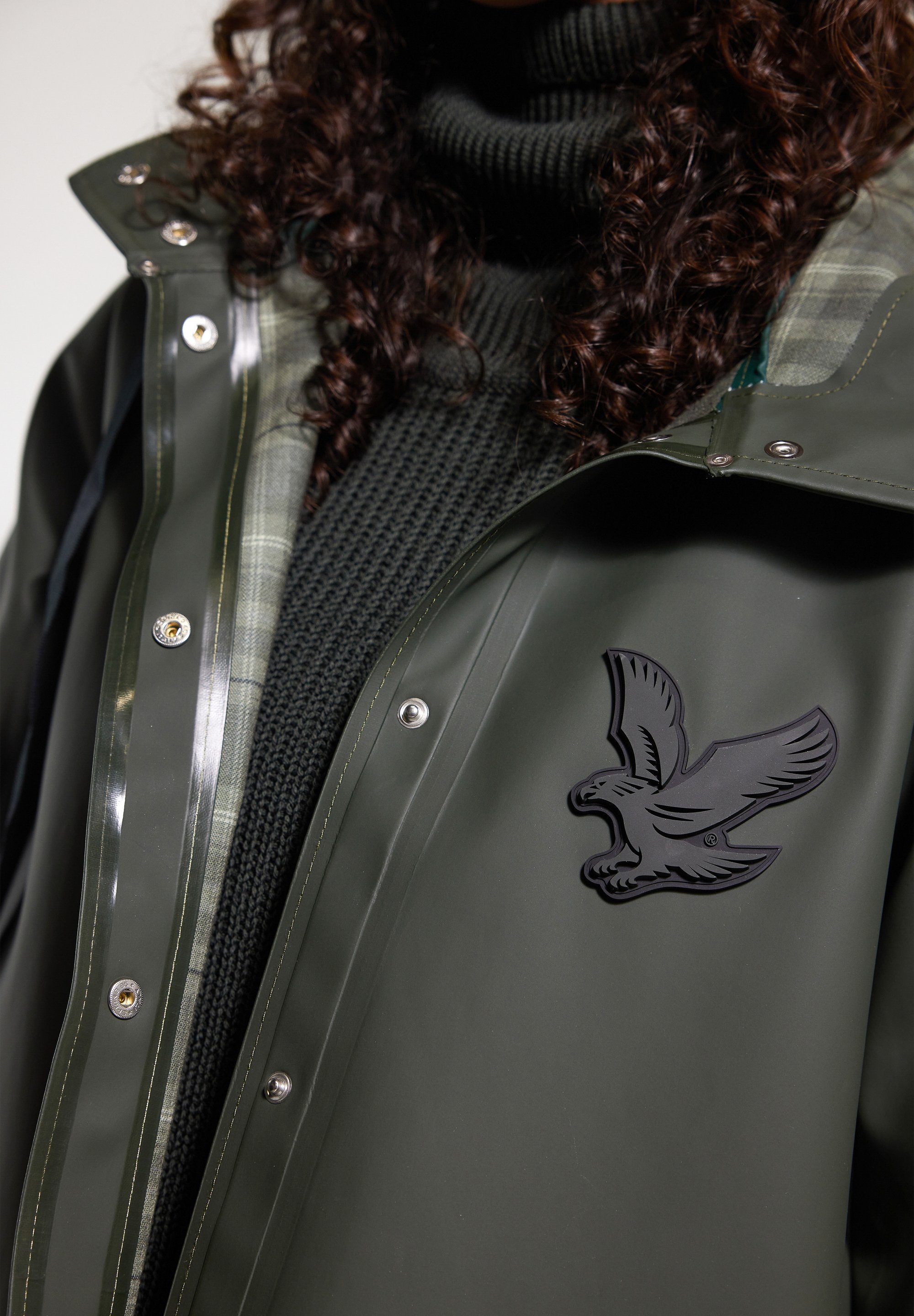 Stutterheim STUTTERHEIM X LYLE & SCOTT JACKET - Parka - verde