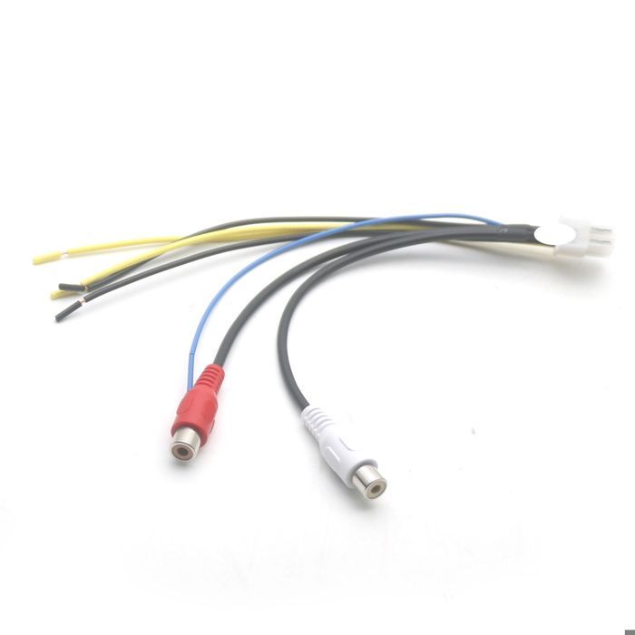 Adaptador de arnés de alimentación para subwoofer RCA de 10 pines