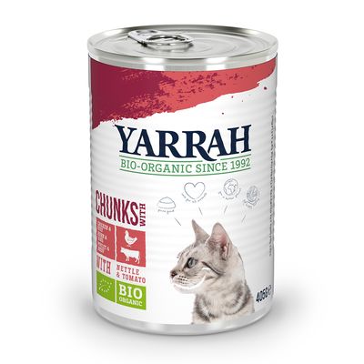 Yarrah økologiske biter 6 x 405 g