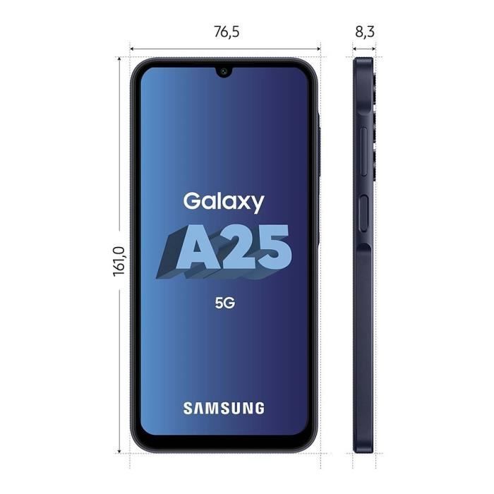 Smartphone SAMSUNG Galaxy A25 5G 128GB Blu notte