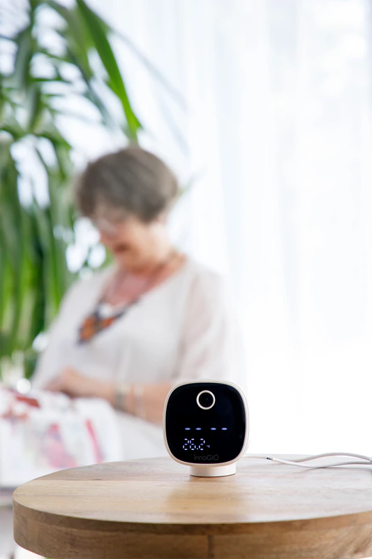 innoGIO GIO Relógio Inteligente de Segurança Câmera Inteligente Wi-Fi para Casa