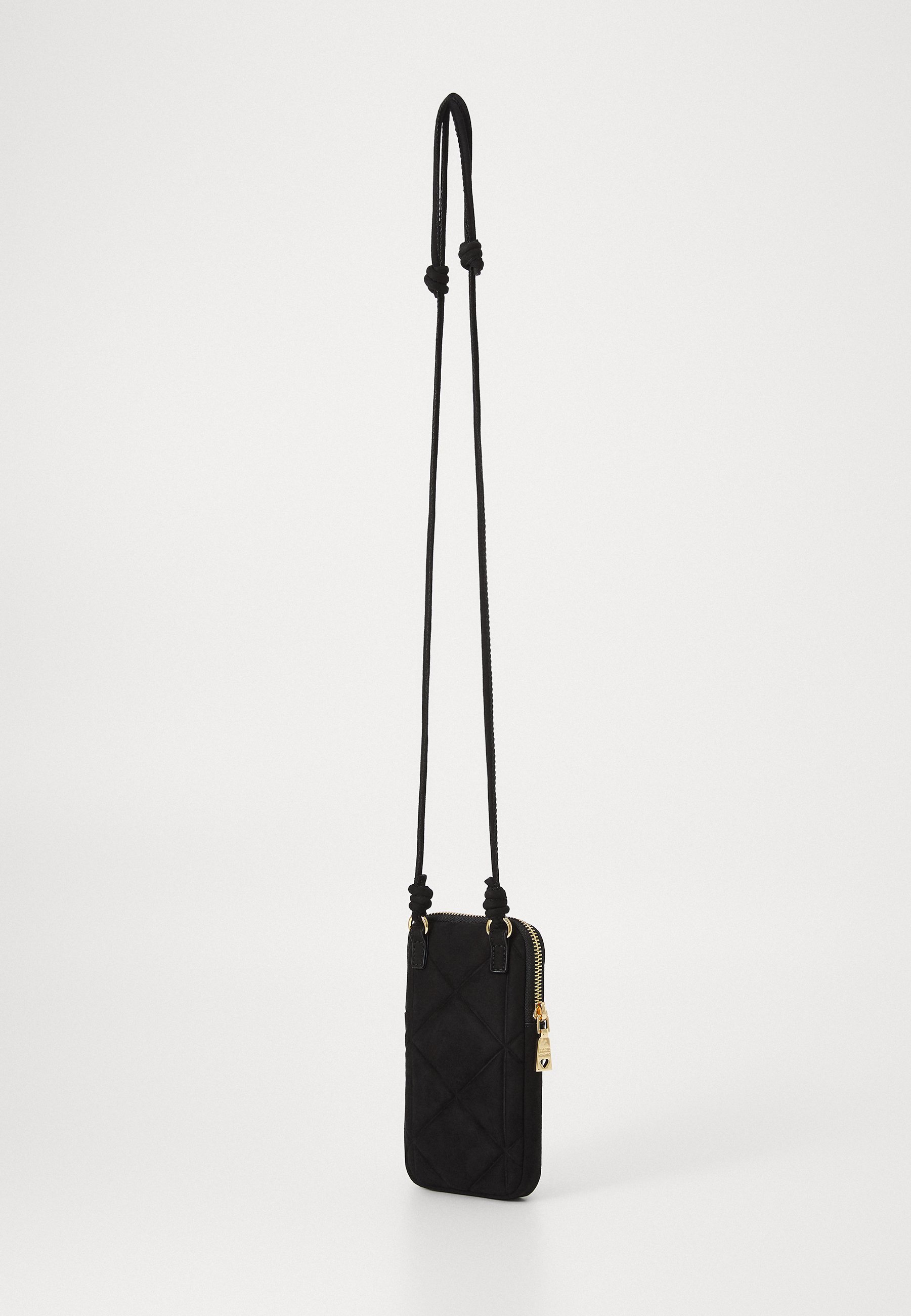 Love Moschino EMBOSSED - Custodia per telefono - nera