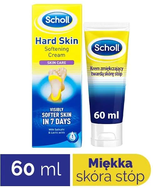 Scholl Krem zmiękczający twardą skórę stóp
