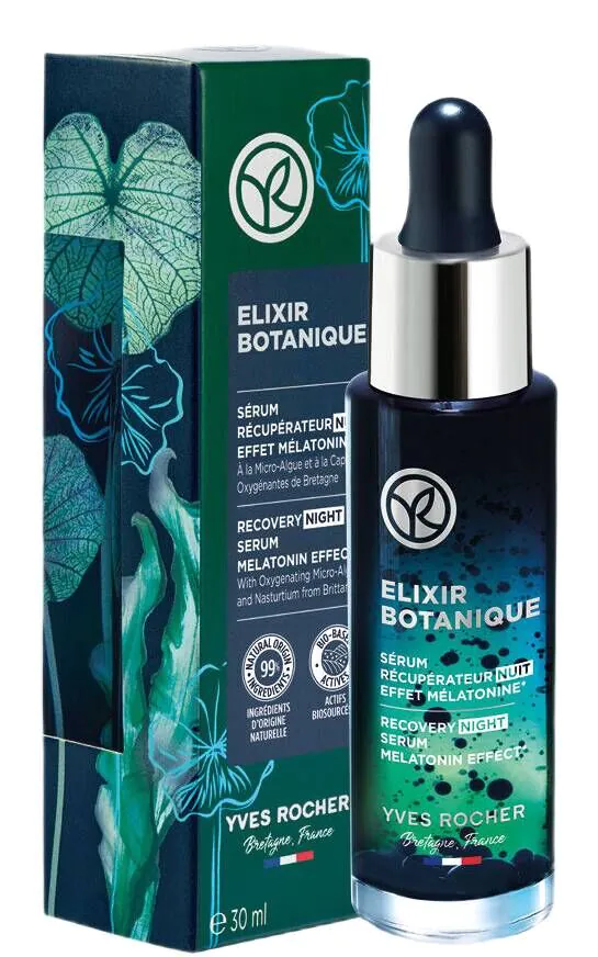 Yves Rocher Elixir Botanique serum regenerujące na noc efekt melatoniny