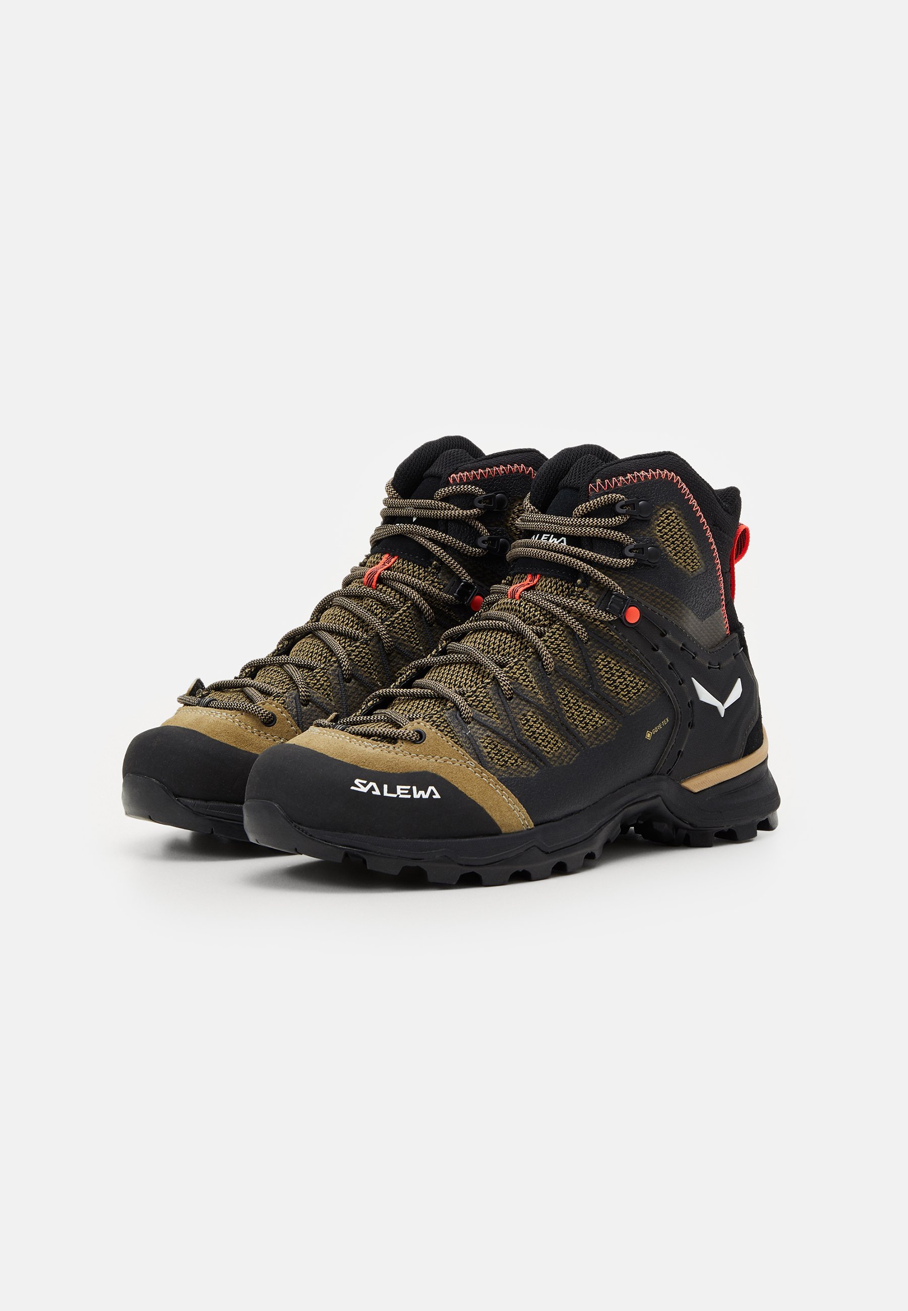 Salewa MOUNTAIN TRAINER LITE MID GORE TEX - Chaussures de randonnée - sable mouvant/noir