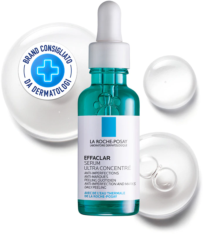 Sérum concentrado Effaclar da La Roche-Posay para pele problemática.