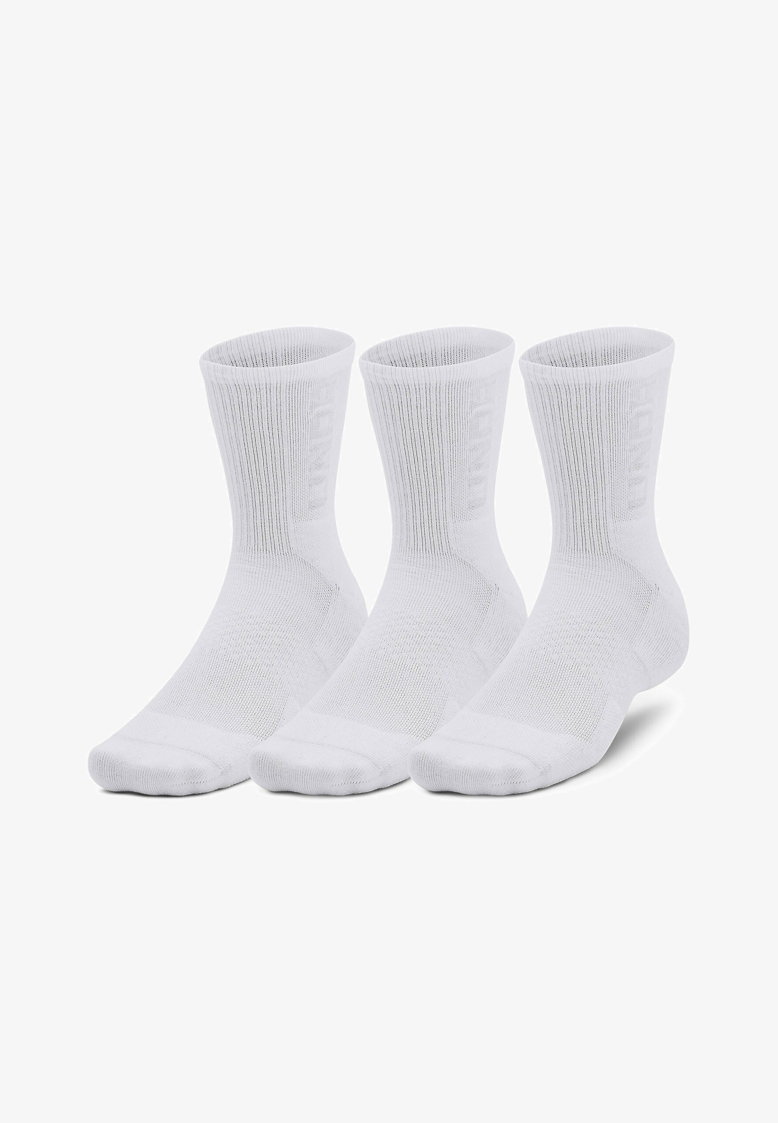 Under Armour 3-MAKER sportinės kojinės - baltos