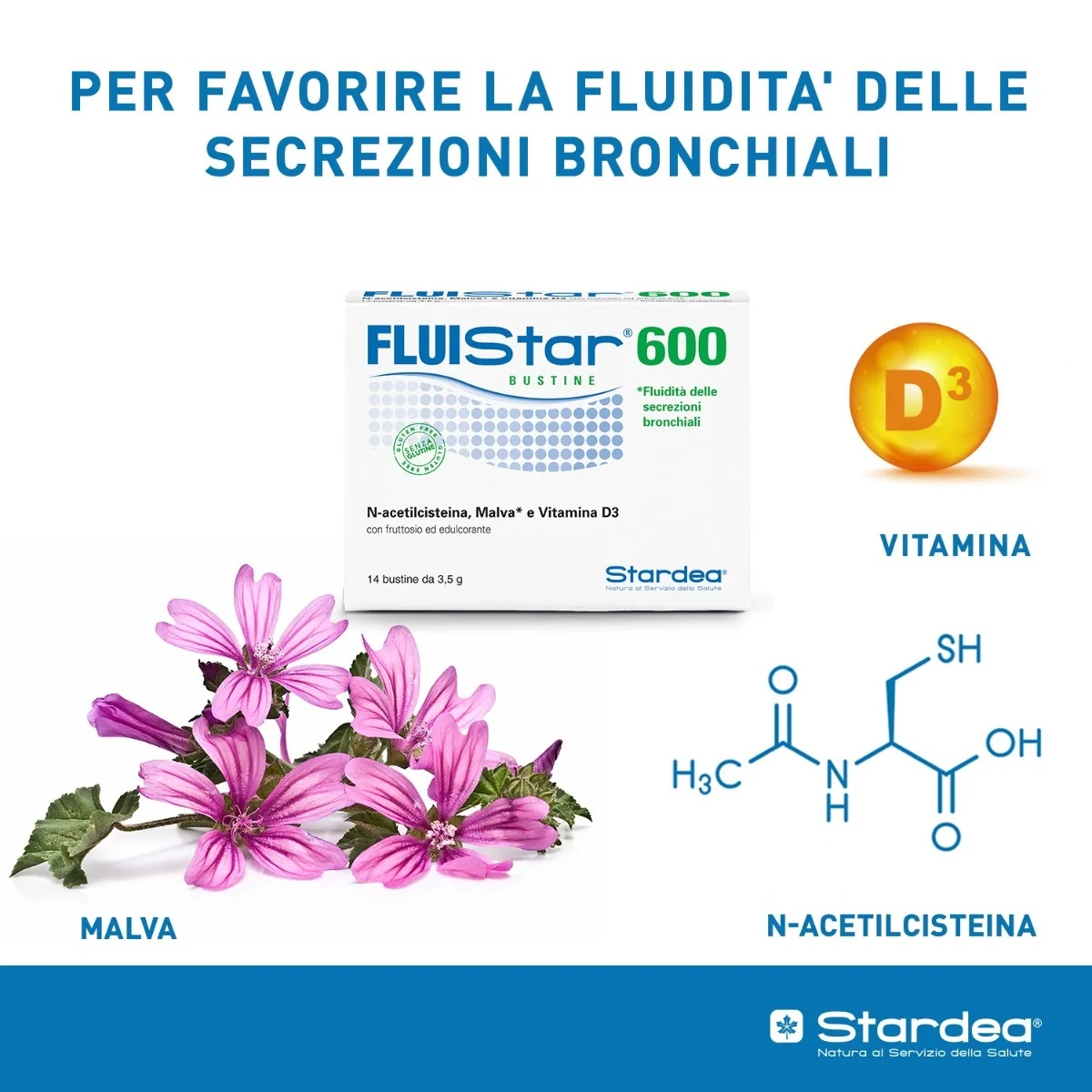 STARDEA Fluistar 600 14 sachets Vloeibaarmakingssupplement