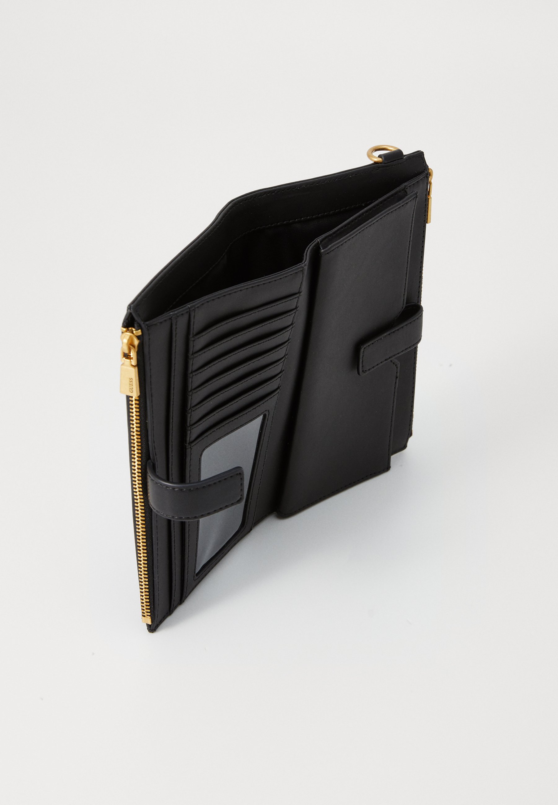 Guess LAUREL ZIP ORGANIZER - Portemonnee - zwart