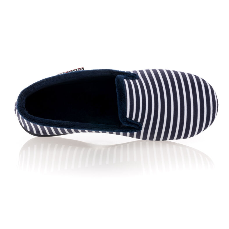 Pantuflas azules para mujer