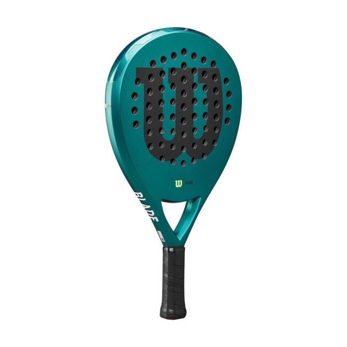 Pala de pádel - WILSON - BLADE V3 - Verde/Negro - 365 g - Tecnologías avanzadas