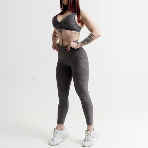  Set Leggings & Top Texturizado Forza