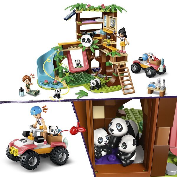 LEGO Friends 42648 Útulok pre pandy