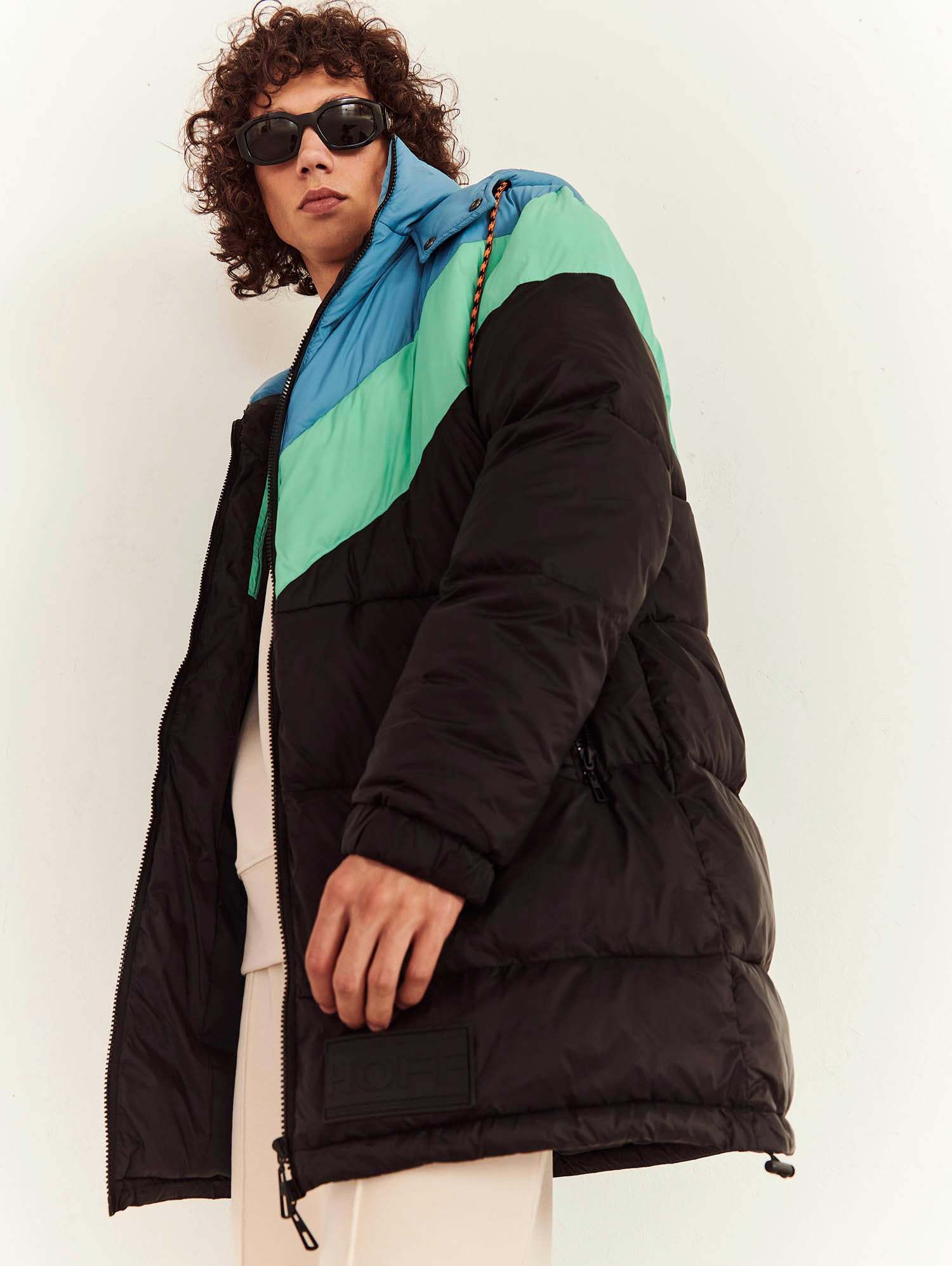 HIGHLAND PUFFER COAT BLUE