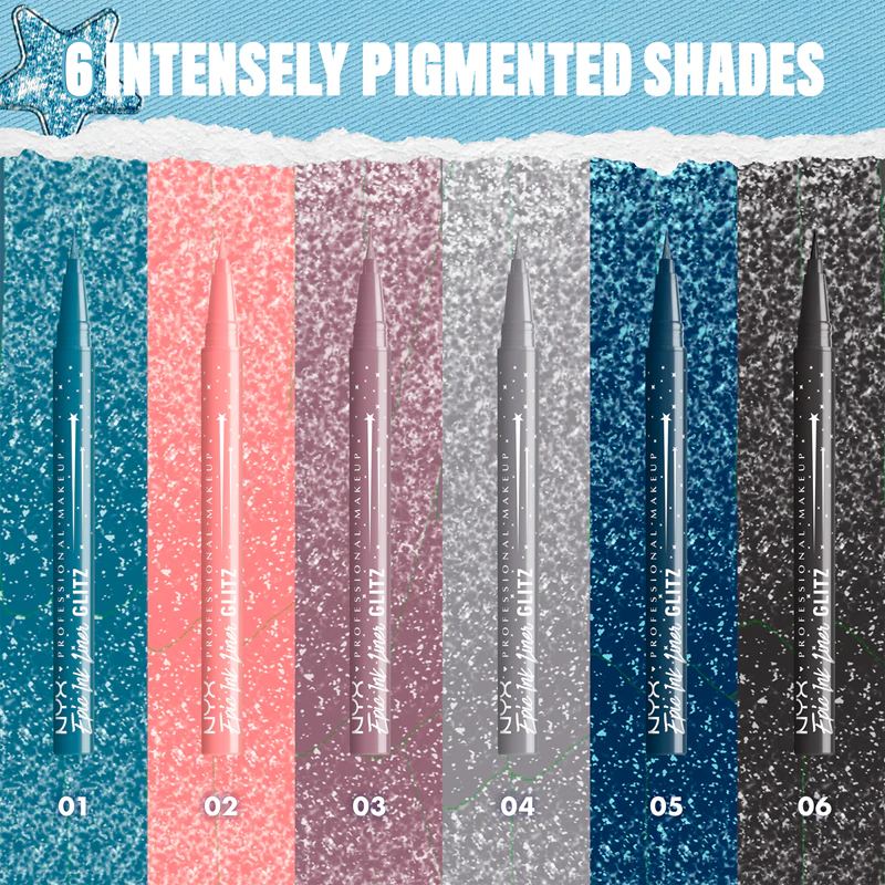 NYX Professional Makeup Epic Ink Glitz Metallic Oogpotlood