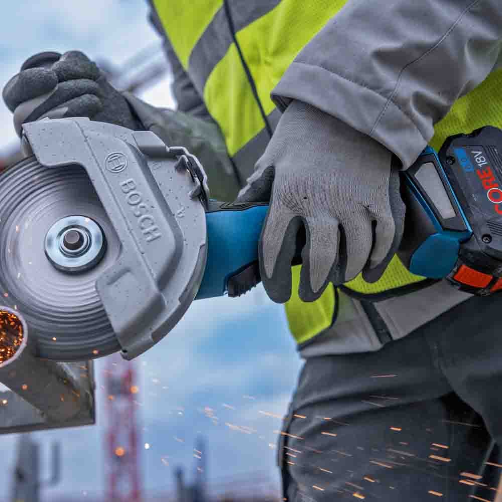 BOSCH 18V BITURBO Harjaton 180 mm Kulmahiomakone Skin GWS 18V-180 PC 06019H6E01