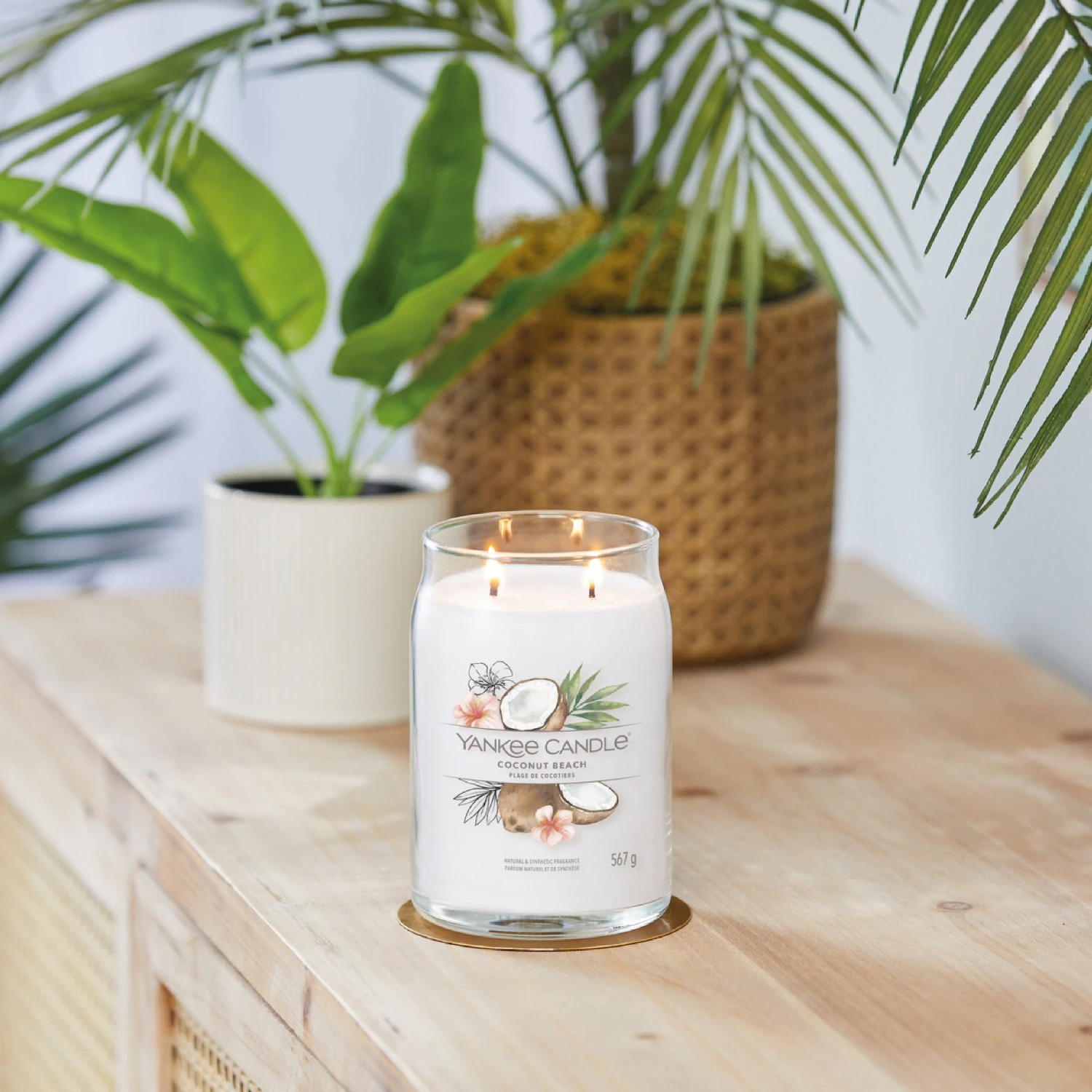YANKEE CANDLE Grande Jarre Plage de Cocotiers