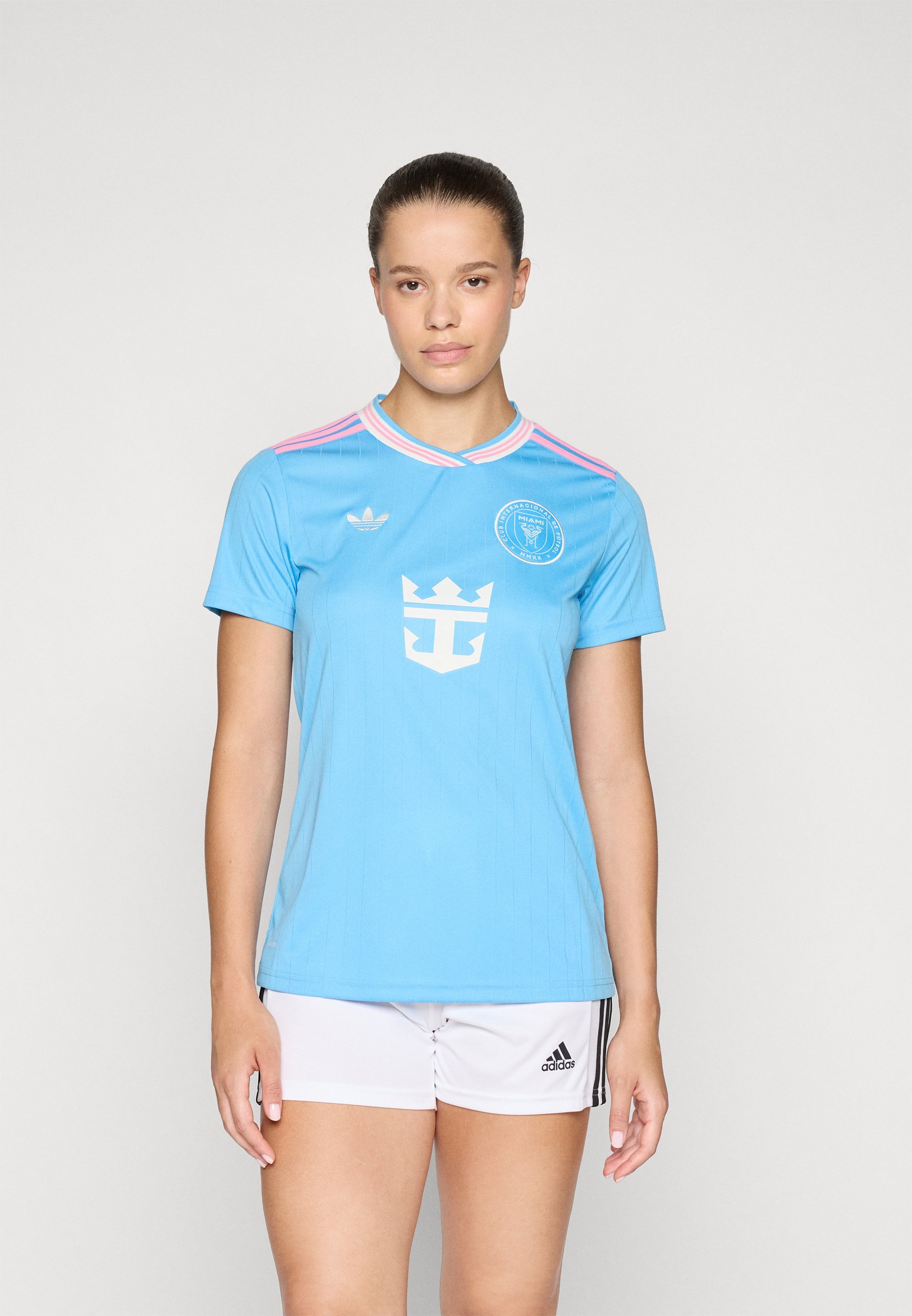 adidas Originals INTER MIAMI MESSI NAME & NUMBER THIRD WOMEN - Pelipaita - light blue