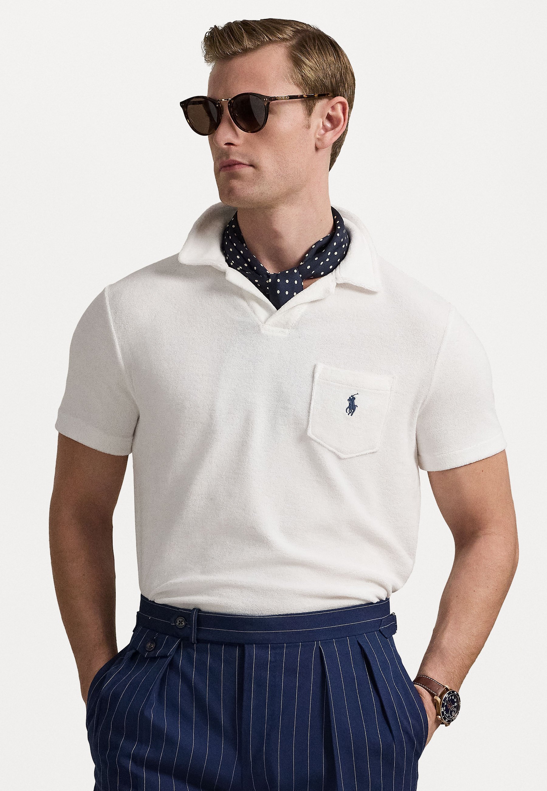 Polo Ralph Lauren JOHNNY TERRY POLOSHIRT - Poloshirt - wit