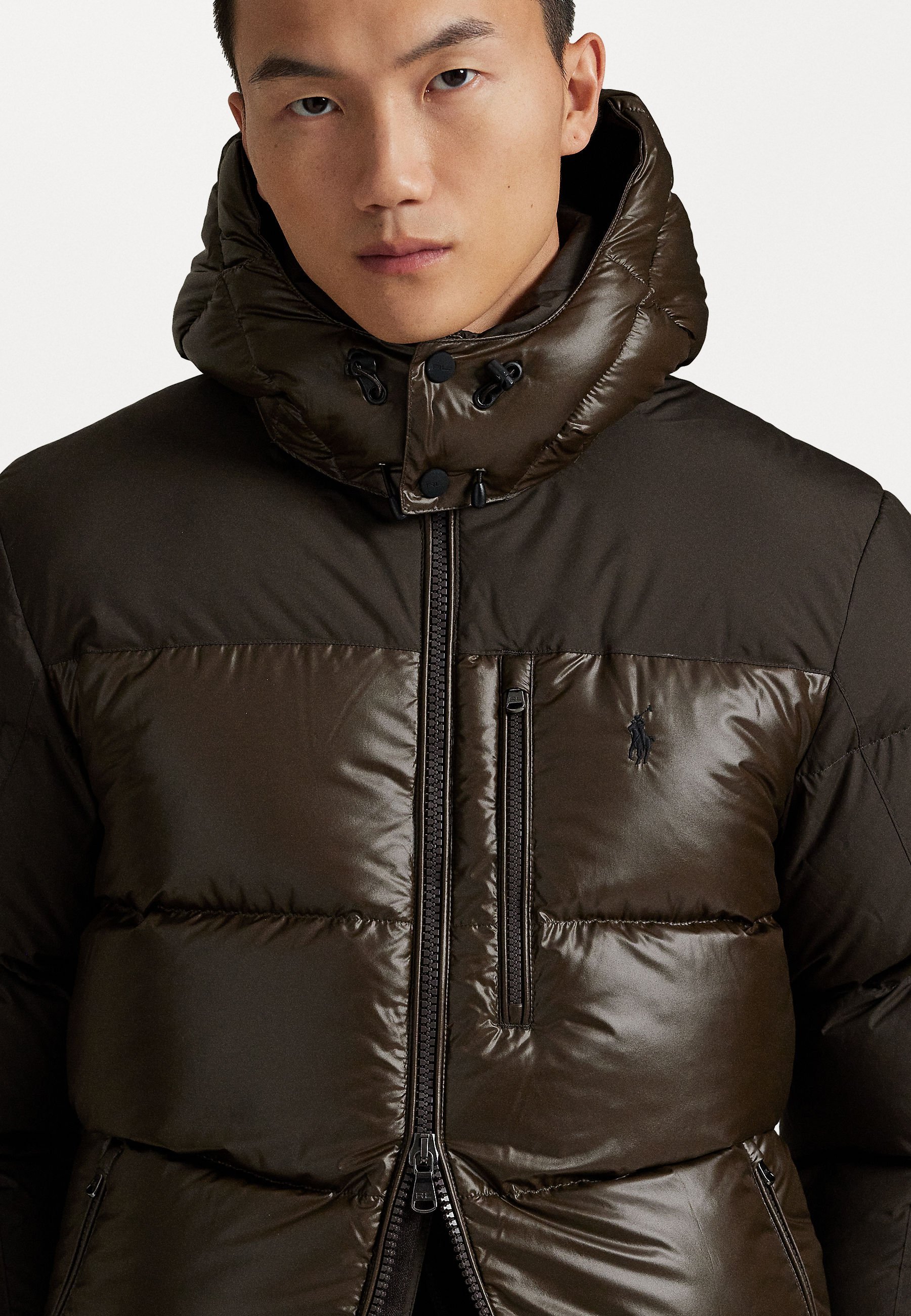 Polo Ralph Lauren THE GORHAM DOUBLURE BI-TON - Veste d'hiver - marron antique mat/brillant