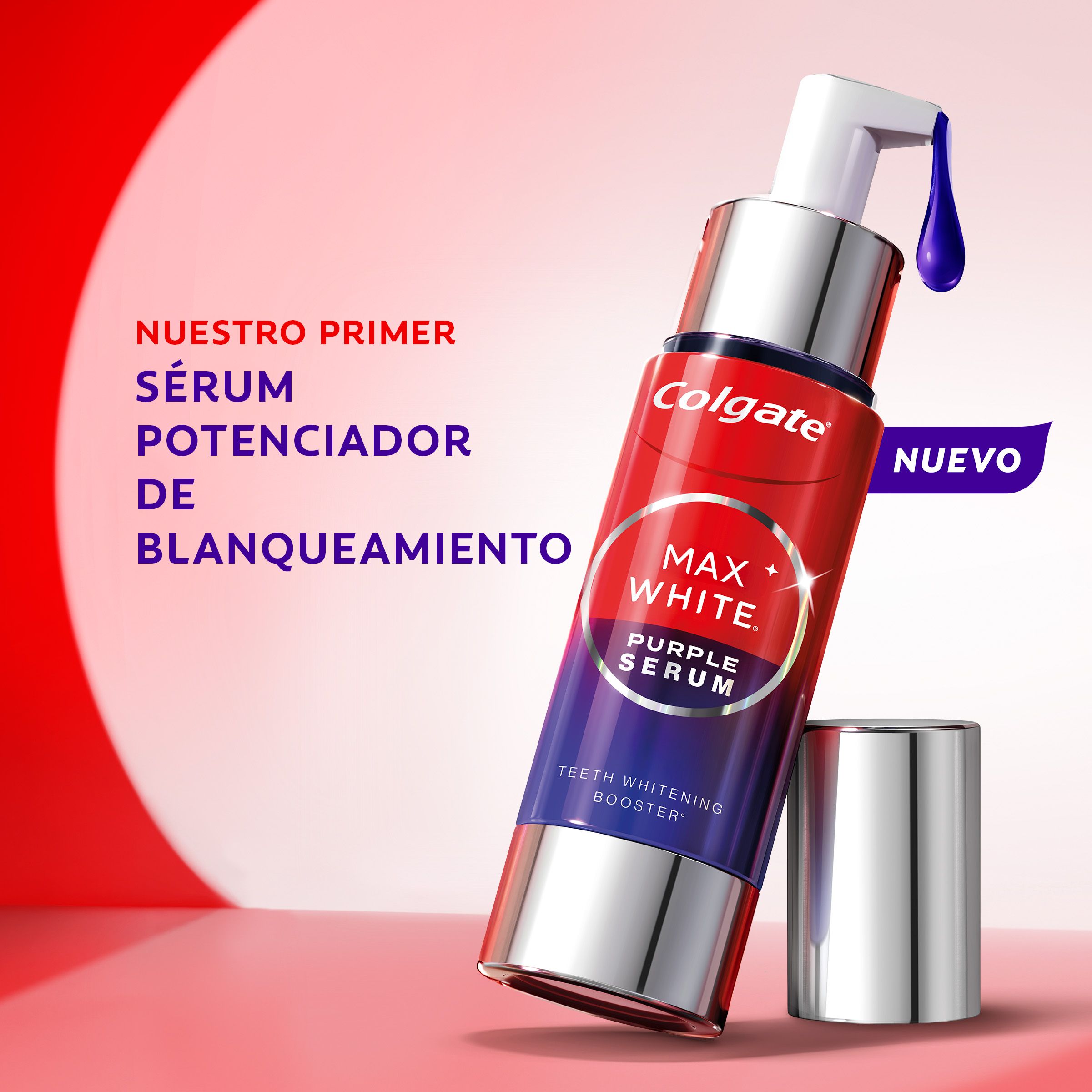 Max White Purple serum za izbjeljivanje Vodonice za ispiranje usta i ispiranja