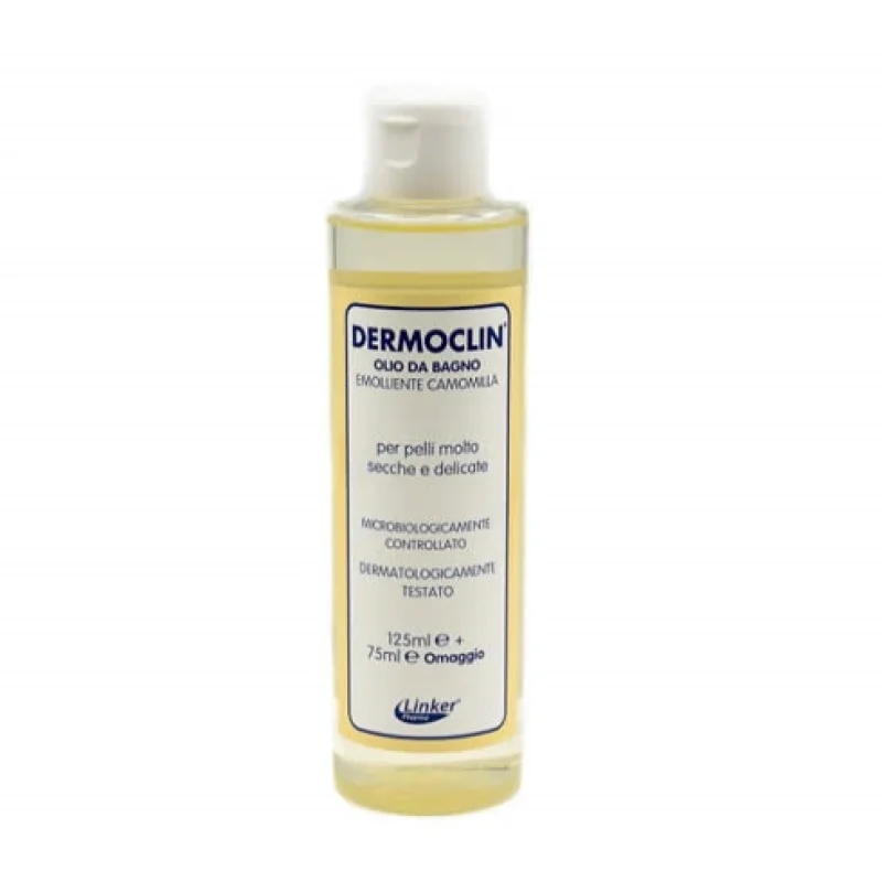 DERMOCLIN Dermoclin badolie 250 ml met kamille