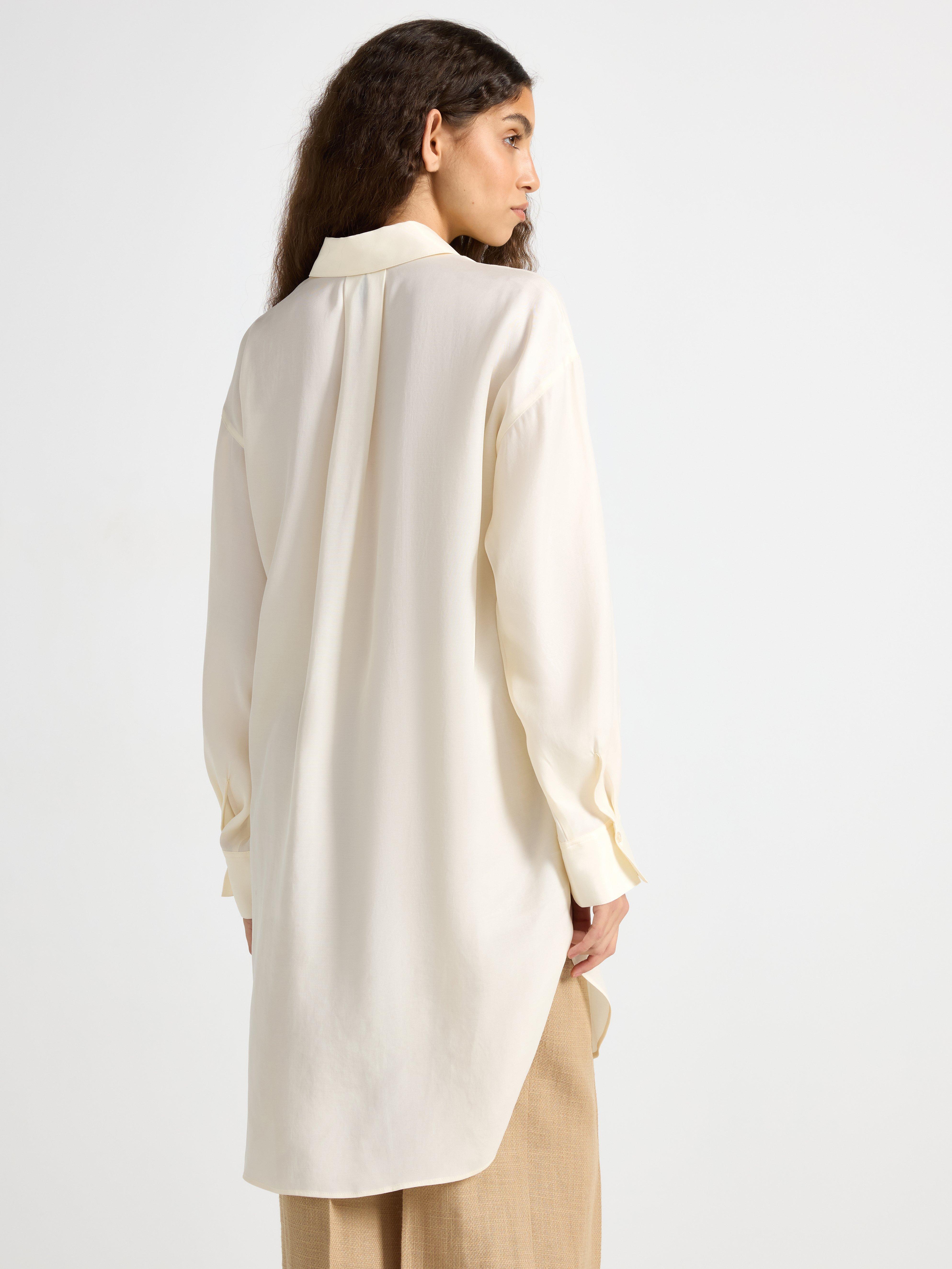 Lång skjorta Off white