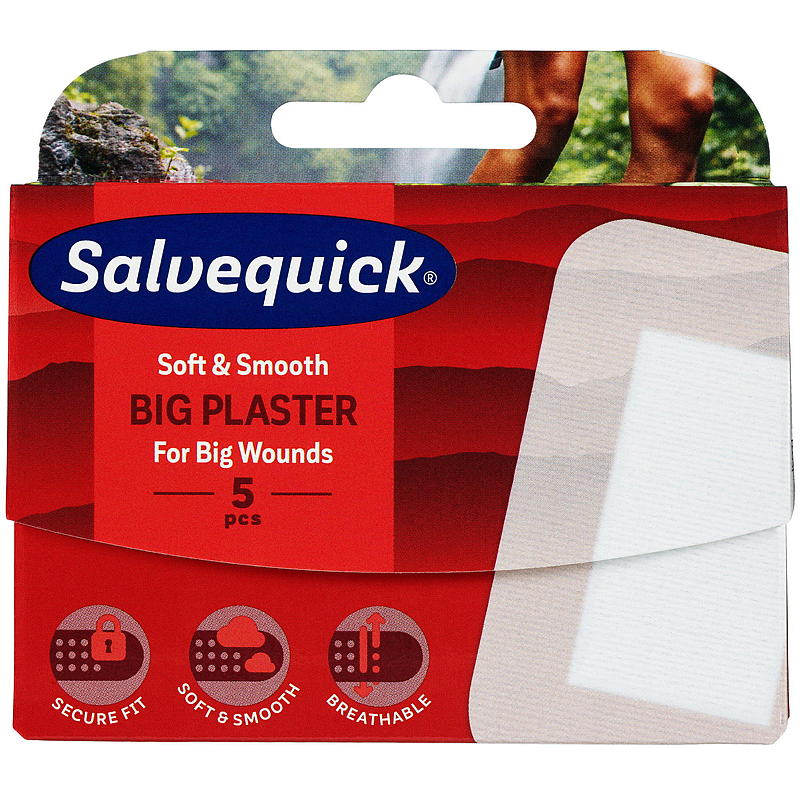 Salvequick Salvequick 5 kpl 55x75 mm suuri