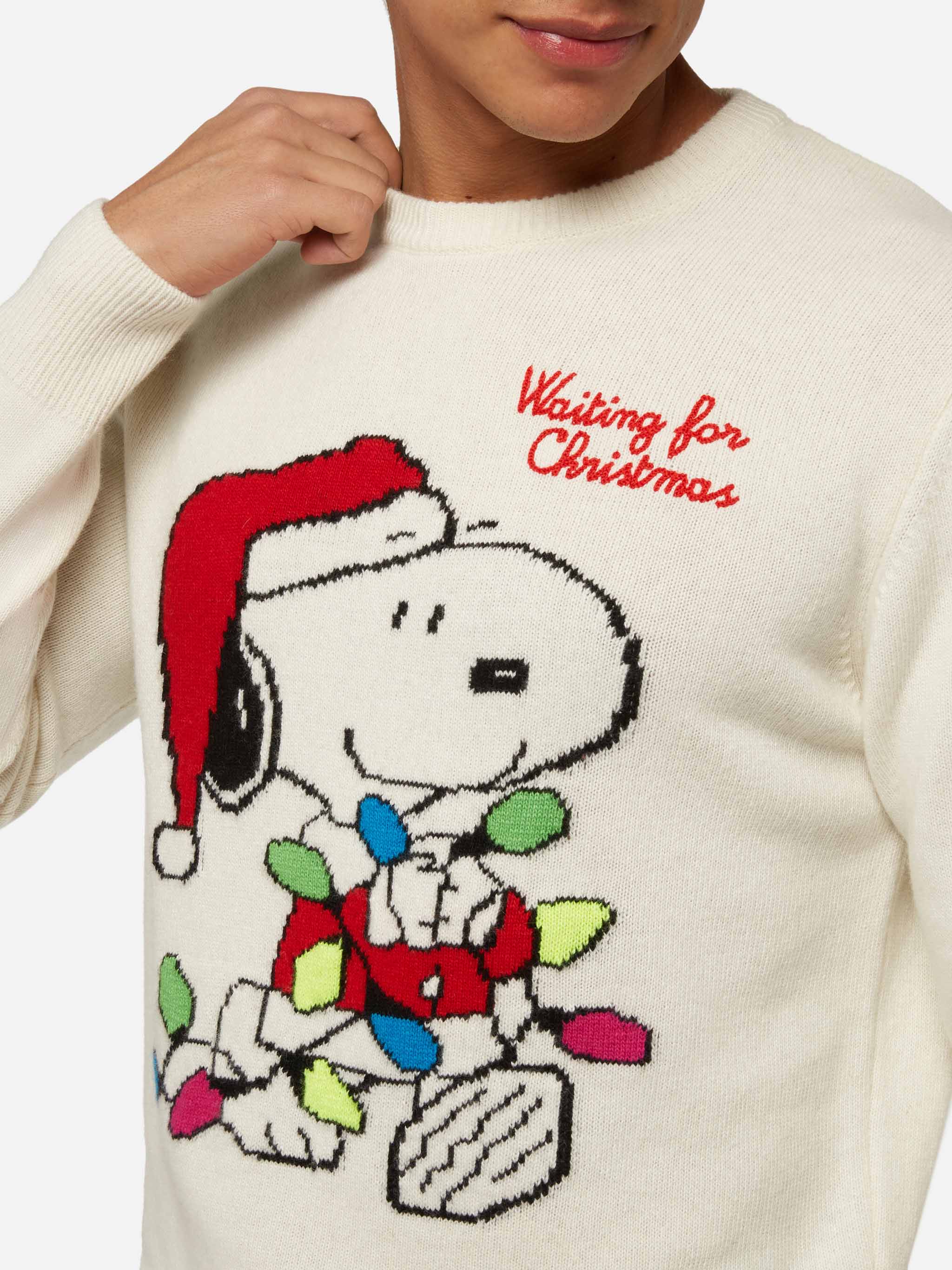 Maglione Heron con jacquard e ricamo Snoopy | SNOOPY PEANUTS® SPECIAL