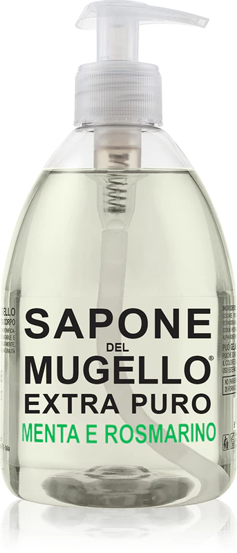 Sapone del Mugello Rozemarijn Munt vloeibare zeep
