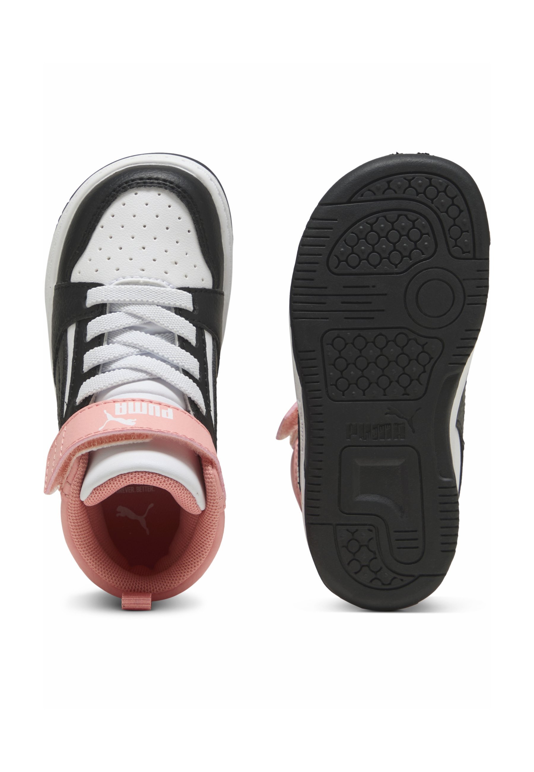 Puma babyschoenen - wit, donkergrijs, roze, fruit