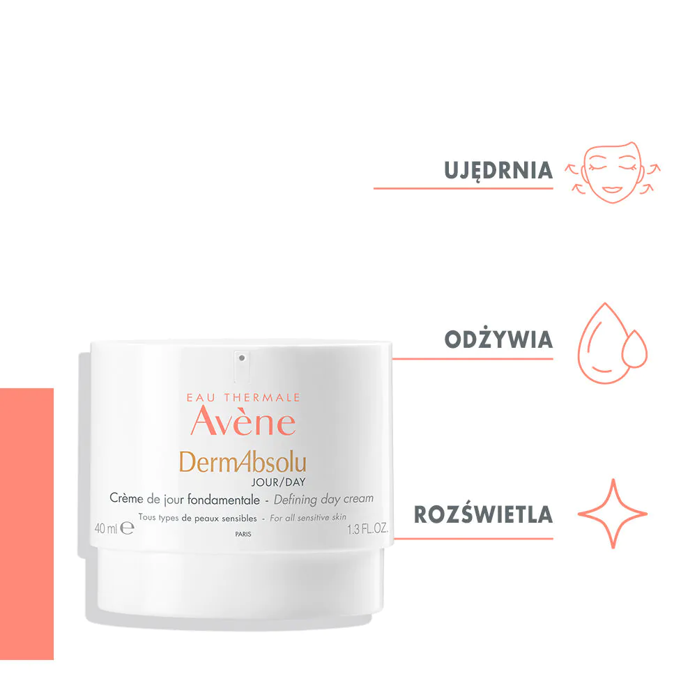 Avène DermAbsolu Modelujący owal twarzy krem na dzień