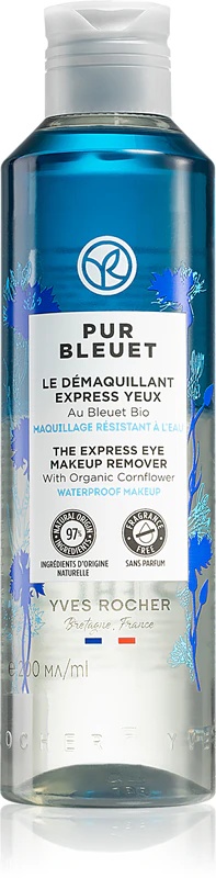 Yves Rocher Pur Bleuet нежно средство за скидање шминке са очију у две фазе