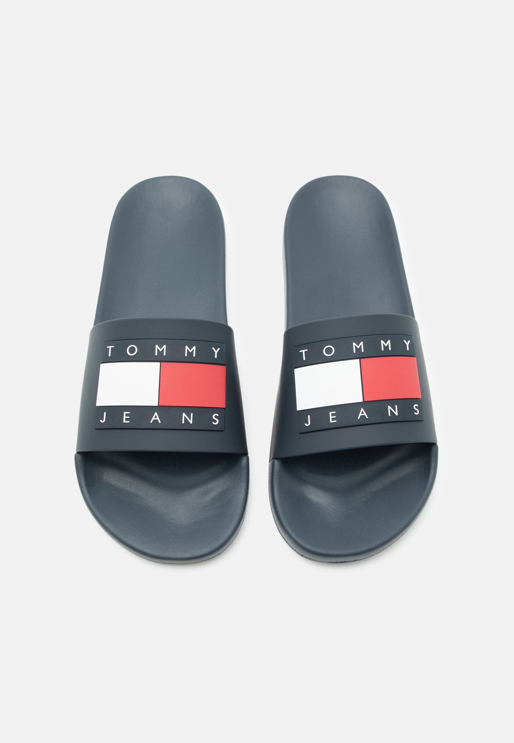 Tommy Jeans zwembadslipper - Zwembadslippers - donkerblauw
