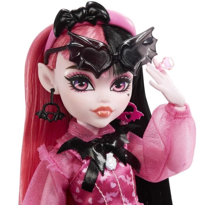 Bambola Monster High Draculaura con pipistrello domestico HHK51